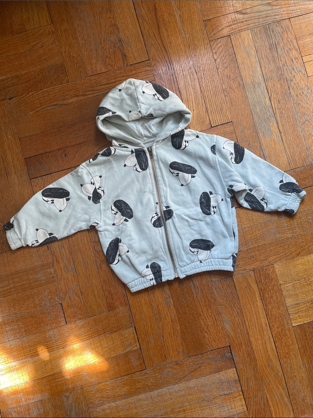 BOBO CHOSES organic cotton dog print sweatshirt, unisex size 4-5y/110 cm